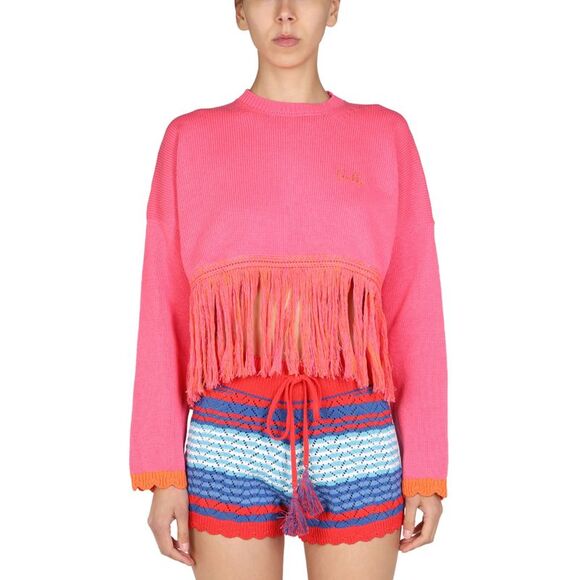 Gallo 1927 Women Logo Embroidery Sweater - Picture 1 of 4